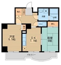 すずらん館の物件間取画像